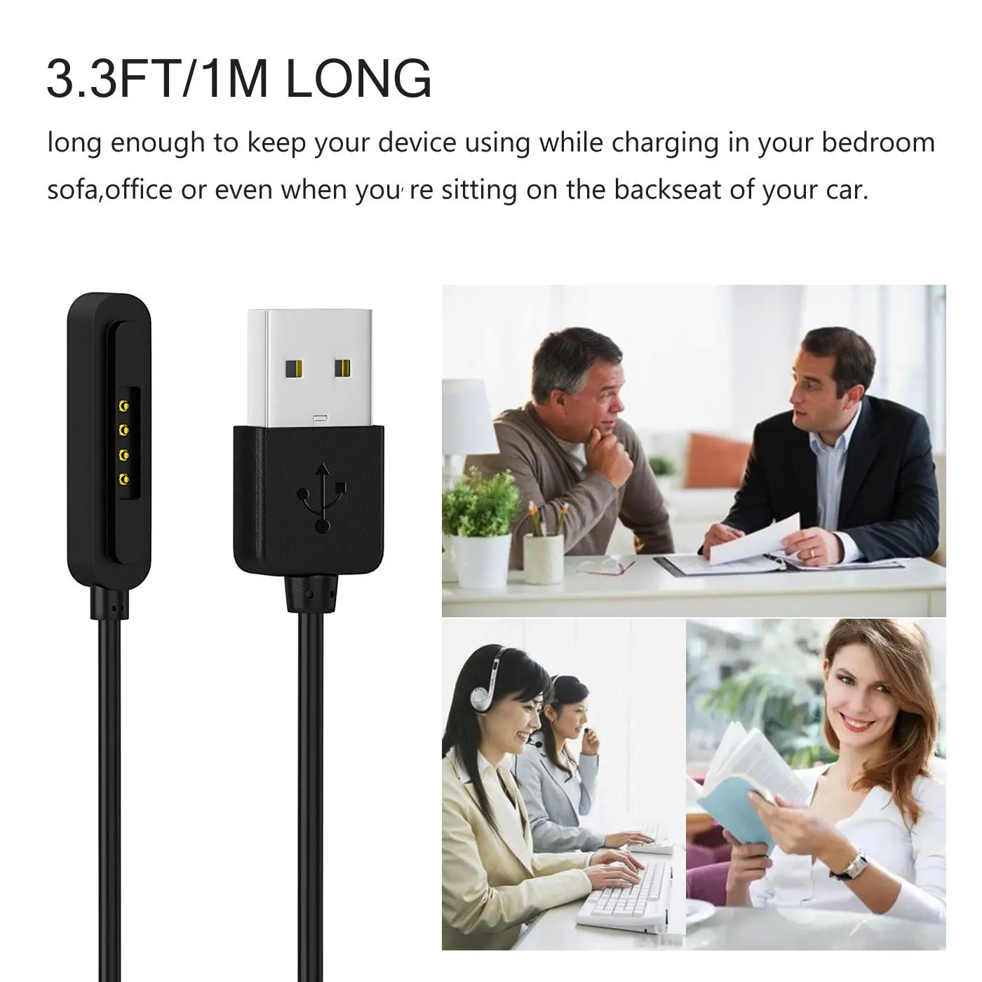 Oplader Compatibel Voor Asus Zenwatch 2, Vervanging Charging Cradle Station Compatibel Voor Asus Zenwatch2 - WI501Q/WI502Q