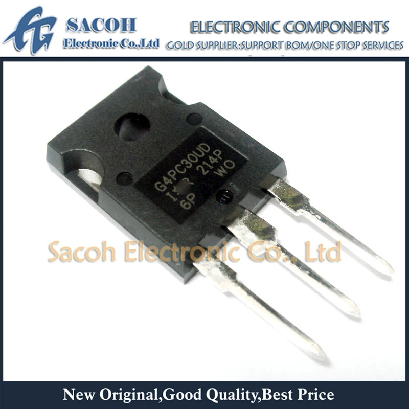 Refurbished Original 10Pcs/Lot G4PC30UD IRG4PC30UD OR IRGPC30UD2 OR IRG4PC30U G4PC30U TO-247 12A 600V Power IGBT