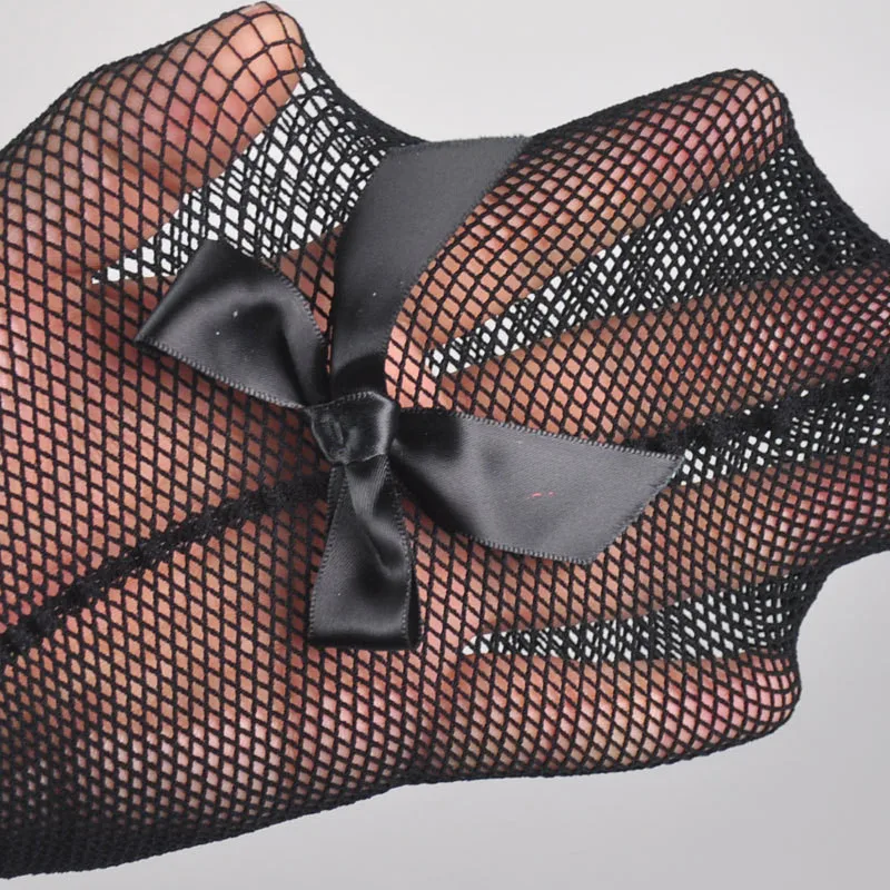 جوارب سوداء بدون خياطة للنساء ، جوارب ، جوارب طويلة ، جوارب ضيقة ، ملابس داخلية مثيرة ، شفافة ، خط ظهر كوبي مع فيونكة ، 2017