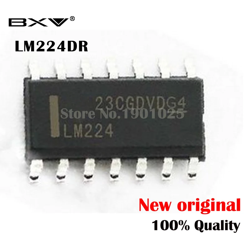 Free Shipping 20PCS LM224DR SOP-14 LM224 LM224D SOP SMD new original