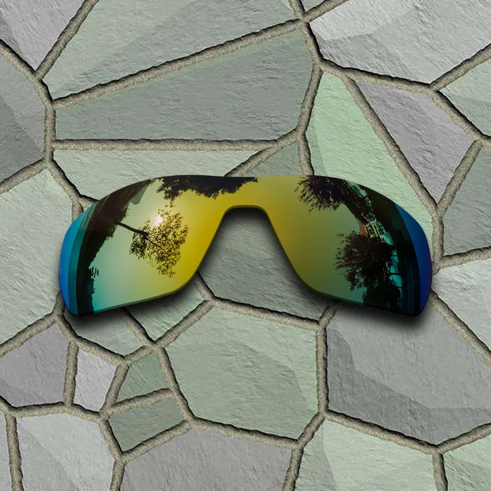 Yellow Golden&Violet Blue Sunglasses Polarized Replacement Lenses for Oakley Offshoot