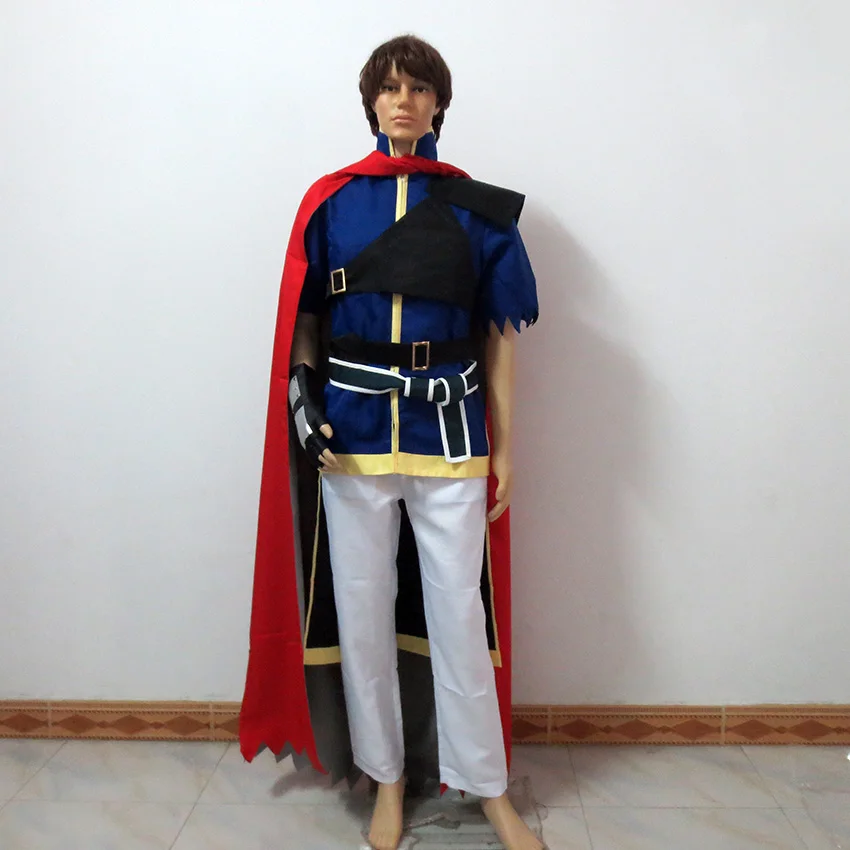 Fire Emblem:Path Of Radiance Ike Christmas Party Halloween Uniform Outfit Cosplay Costume Customize Any Size