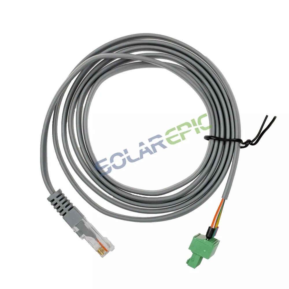 Cable Connector RJ45 Epever Cable Use For Epever MPPT Solar Controller CC-RJ45-3.81-150U Solar Regulator Solar Accessories Cable