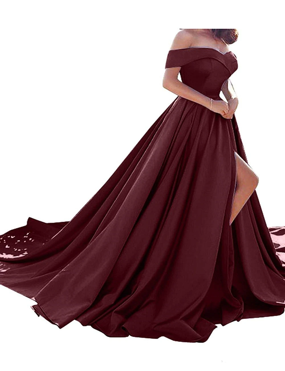 Mulheres Sexy Sem Mangas de Cetim Com Decote Em V Vestido De Noite Longo com Bolsos Plus Size Robe De Soirée Pavimento Length Prom Vestido