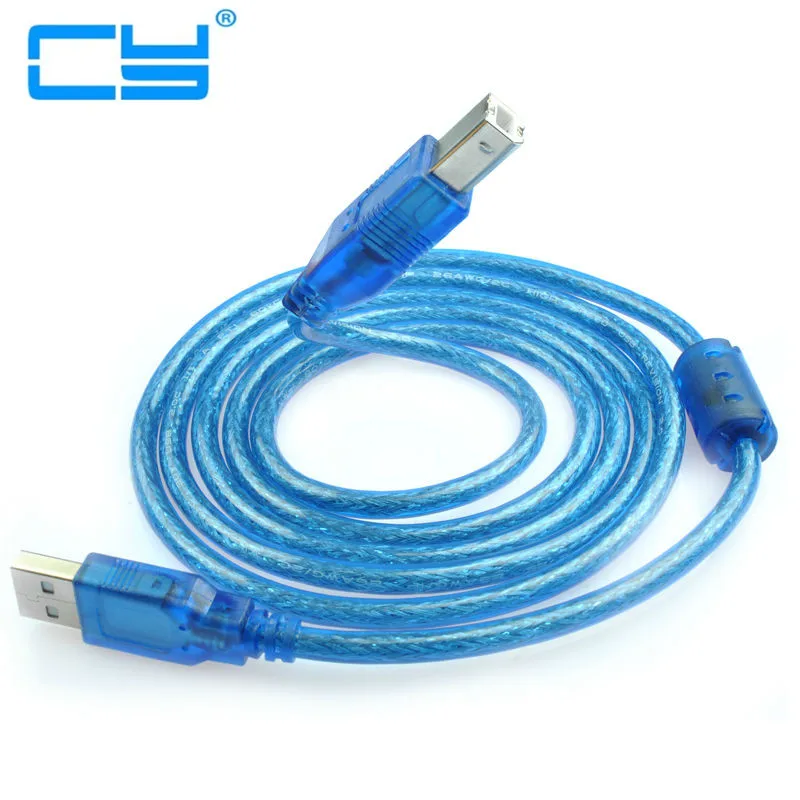 USB 2.0 A type Male to USB B Type Male USB-B Printer Scanner Hard Disk cable 30cm 500cm