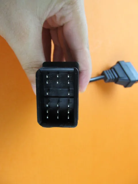 

For Toyota 17 Pin to 16 Pin OBD OBD2 Adapter Cable lead diagnostic interface 17 pin OBDII extension cable