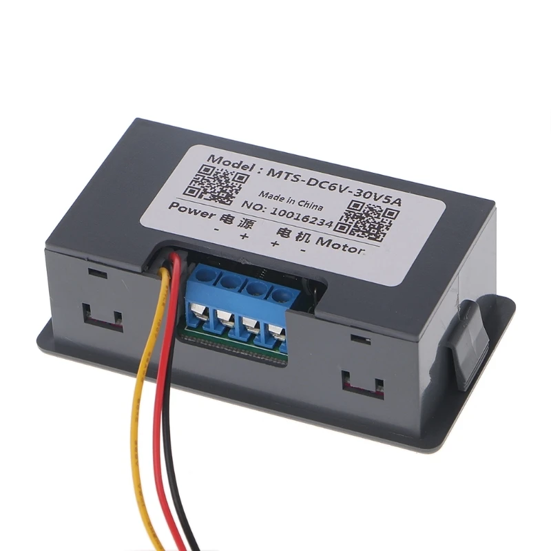 DC 6-30 v 12 v 24 v 15A Max PWM Motor Speed Controller Met Digitale Display L15