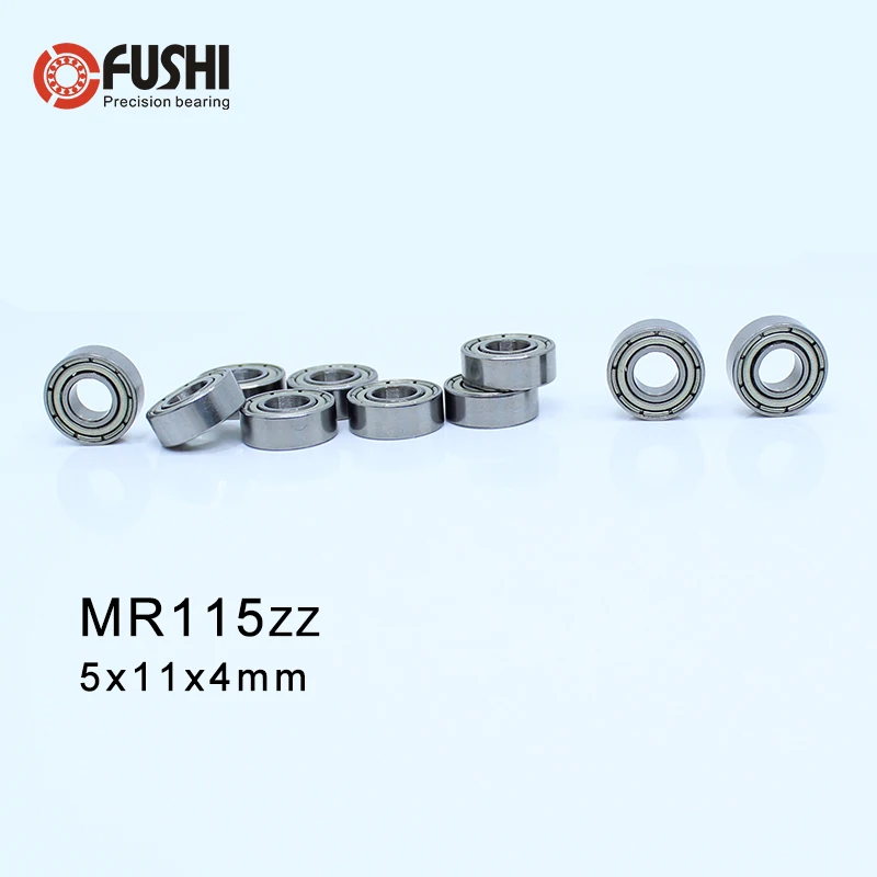 

MR115ZZ ABEC-1 (50PCS) 5X11X4mm Miniature Ball Bearings MR115ZZ