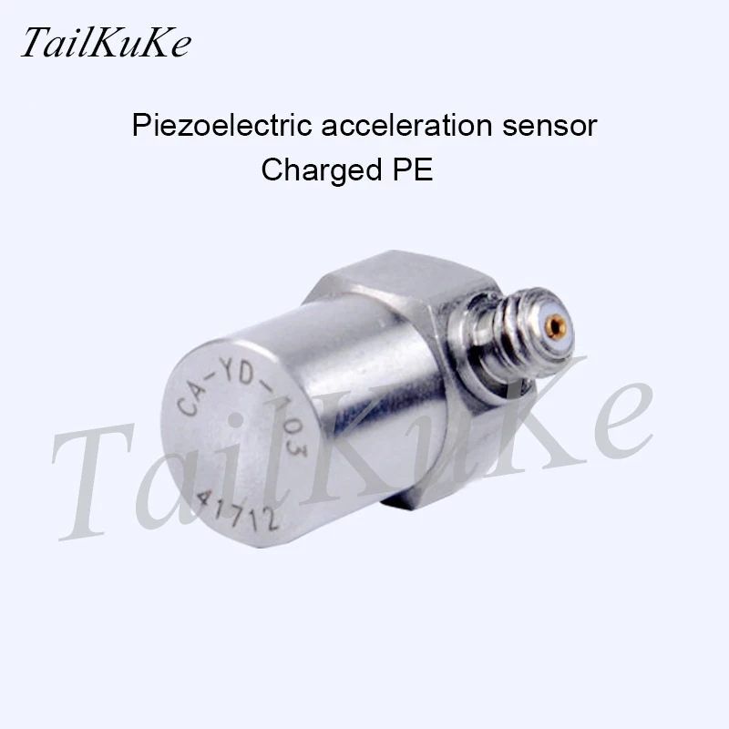 

Vibration Shock Test Accelerometer CA-YD-103 Charge Vibration Sensor Induction Frequency