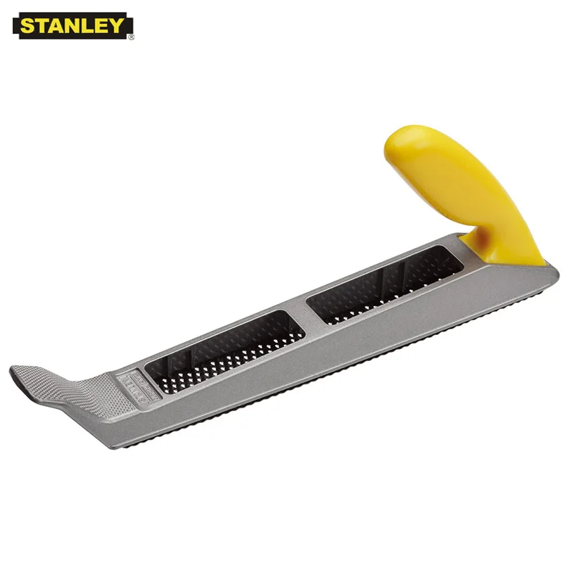 stanley aparelho de corte plano peca 10 polegadas corpo metalico ferramentas de carpintaria para madeira plastico resina etc duplo 11 promocoes 01