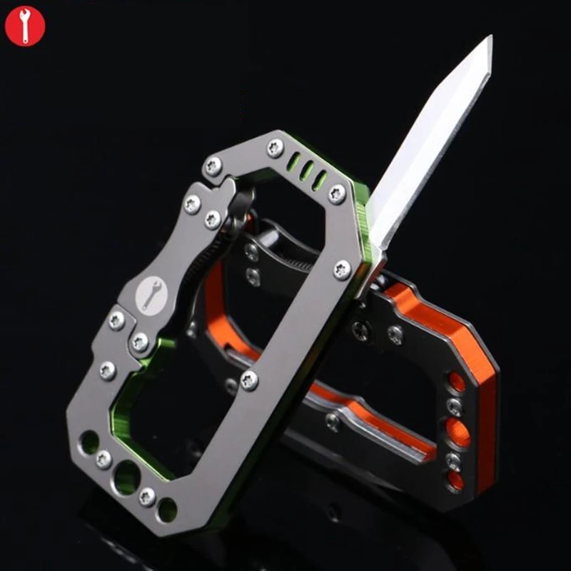 

EDC Multitool Carabiner Fold Keyring Edcgear Fast Hang Buckle Servival Equipment Outdoor Camping Climbing Backpack Buckle