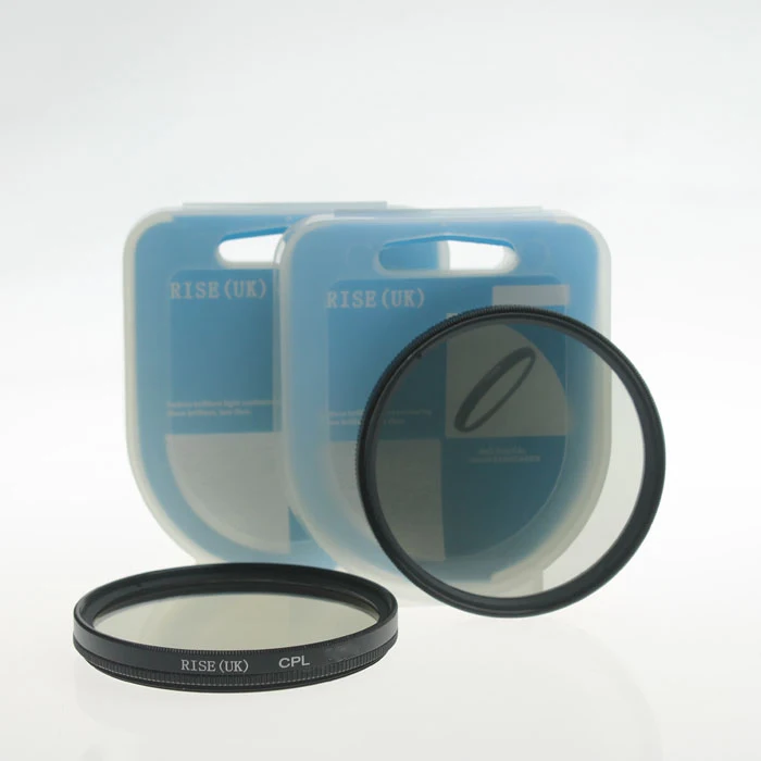 Rise uk marca cpl filtro polarizador circular 37mm 39mm 40.5mm 49mm filtros para canon nikon sony acessórios da câmera