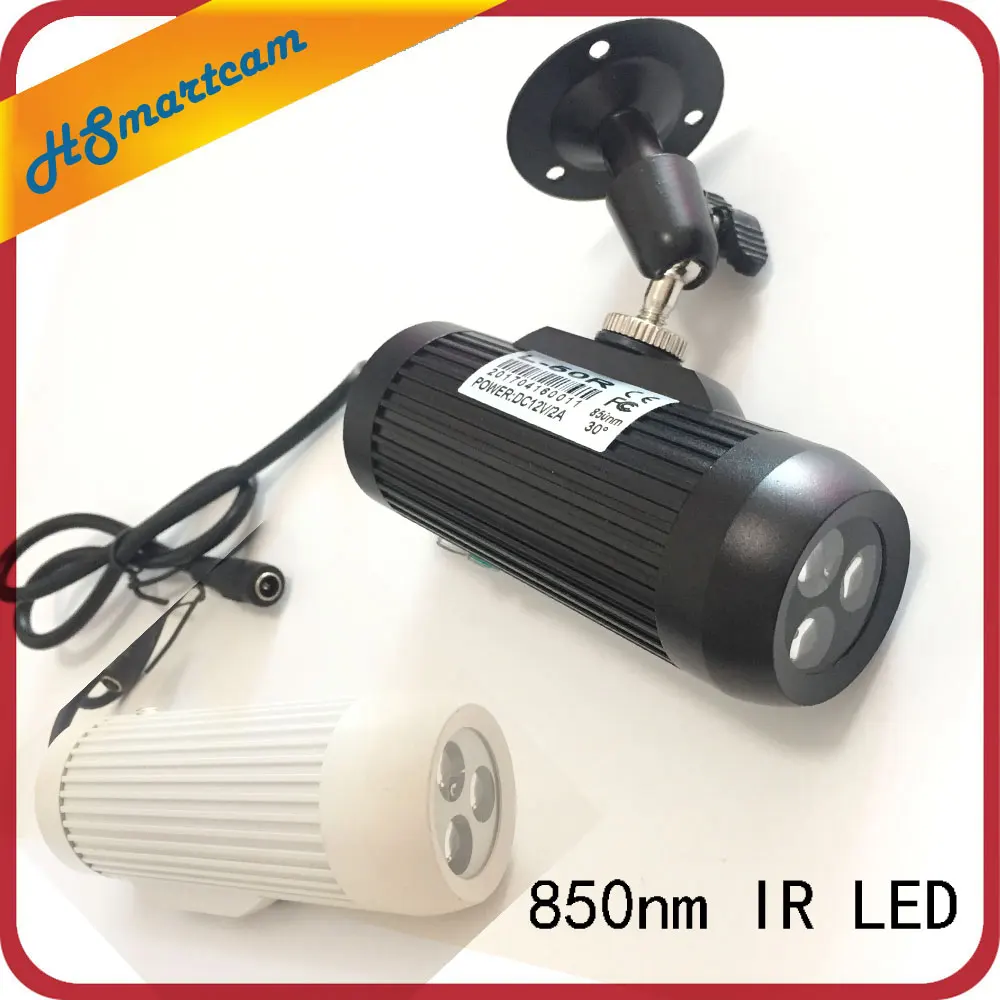 

CCTV Fill Light Surveillance Cameras night-vision Fill light 850nm Invisible Day Night 3PCS IR Array Illuminator Lighting