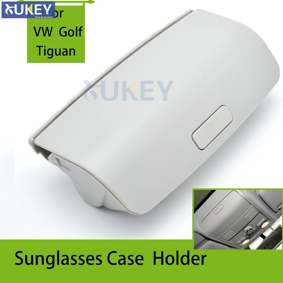 Car Sunglasses Glasses Holder Box Case For VW Golf MK5 MK6 Tiguan Jetta MK5 Passat B6 CC Sharan Skoda Yeti Superb Seat Alhambra