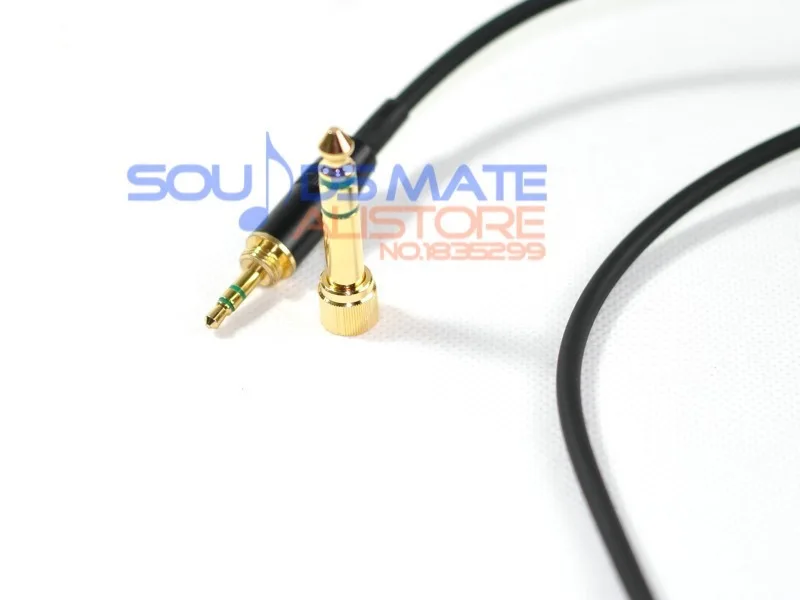 Generik Penggantian Melingkar Headphone DJ Diperpanjang Kabel Kawat untuk Sennheiser HD598 HD595 HD518 HD558 Headphone 1-3M