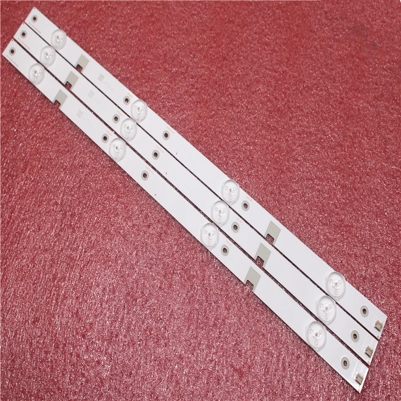 

100%new 2set=20Pieces for LED Backlight strip 4 lamp For 43N1 43U1 Light Bar CH43L43A-V01/V02/V04 DSBJ-WG