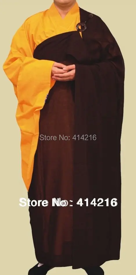 Buddhist Monk robe uniforms suits lay clothing manyi Buddhism lay meditation abbot shaolin kung fu uniforms