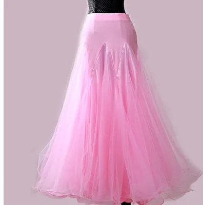 Flamenco Dance Costume Skirt Long Ballroom Dancing Modern Standard Waltz Dancer Dress Spain LXQ204