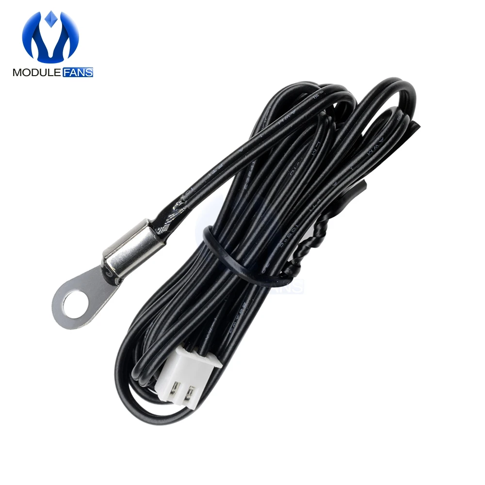 W1209 0,3 m 0,5 m 1m 2m 3m Wasserdichte Ntc Genauigkeit Temperatur Sensor 10K 1% 3950 draht Kabel Sonde Für Arduino W1401 – Detail 13