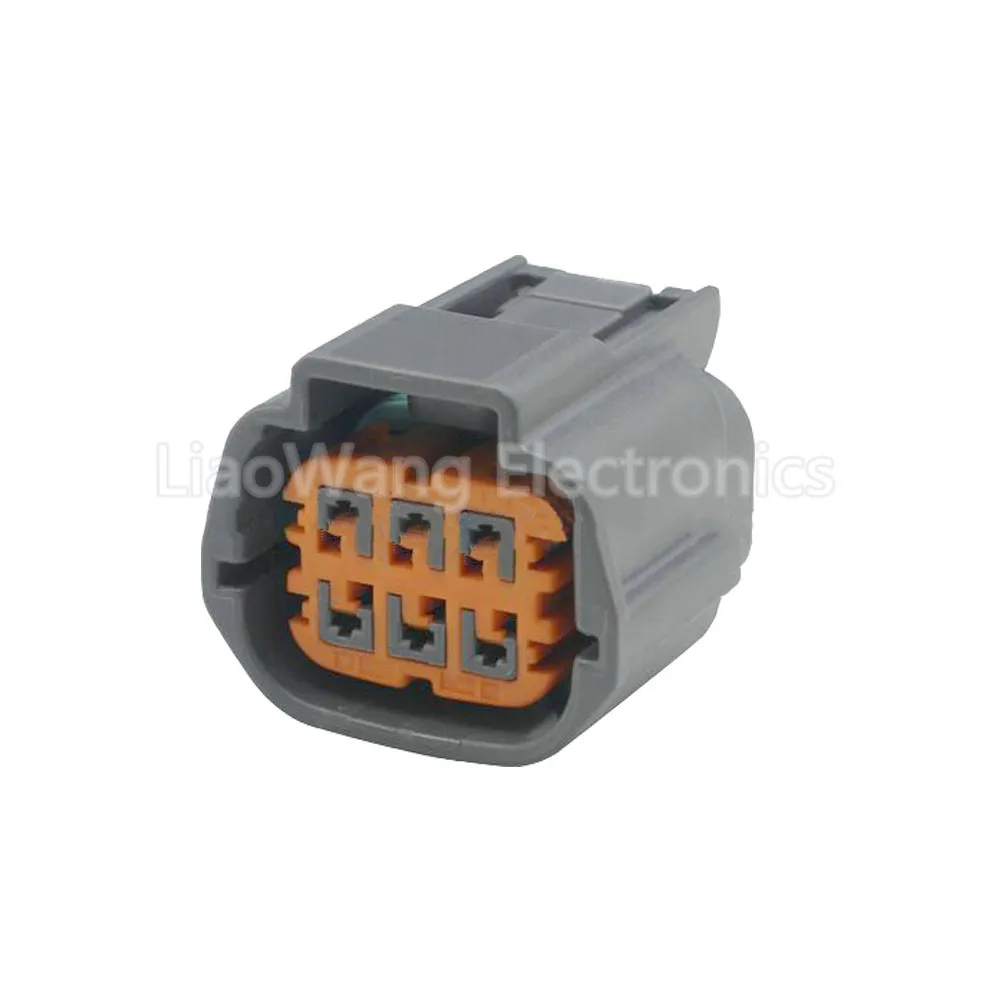 Conector automotriz de 6 pines, arnés de cableado, enchufe con Terminal DJ7068-2.2-21 6 P