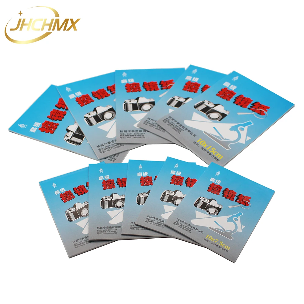 JHCHMX Fiber/Co2 Laser Lens/Mirrors Cleaning Paper 50 Sheets Soft Optics Tissue Clean Paper Wipe Booklet