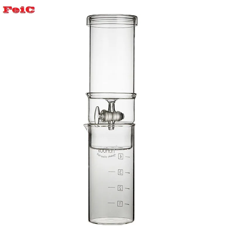 

Feic 1pc 400ml Cold Brew Coffee maker drip iced coffee for home use or Travel for Barista