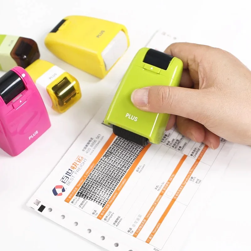 Garbled Secret Seal Wheel Privacy Information Protection Stick Express Delivery Smear Protection Seal 50 Meters