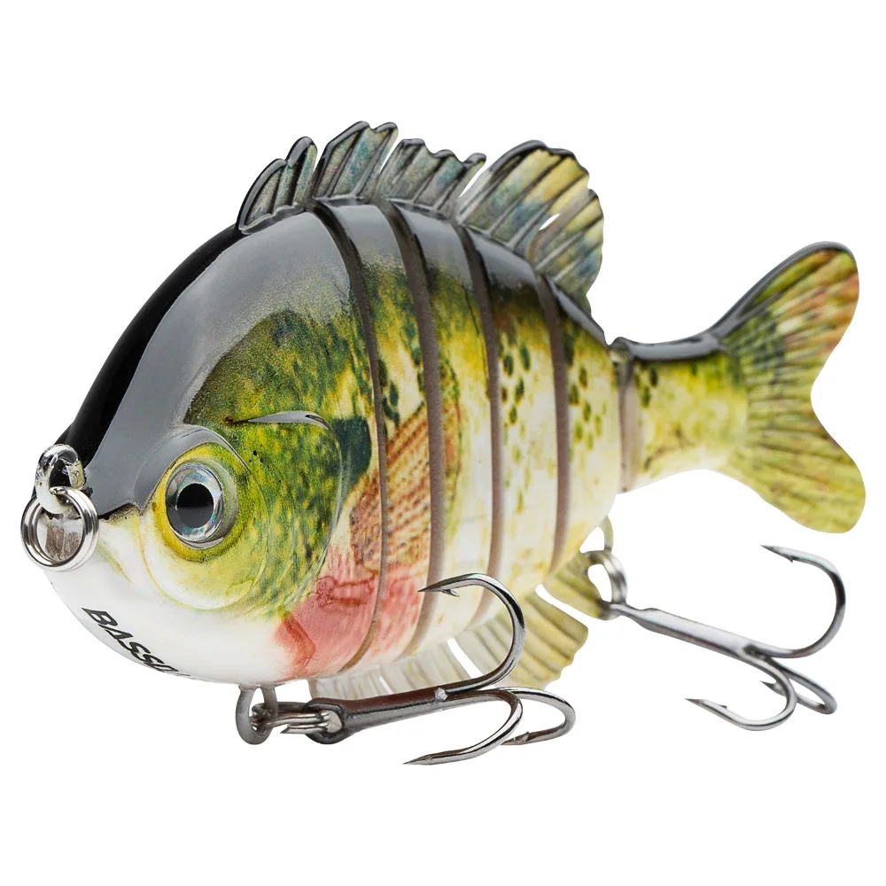 Bassdash SwimPanfish Jointed Panfish - Swimbait topwater 24 g 8,8 cm - imagen 3