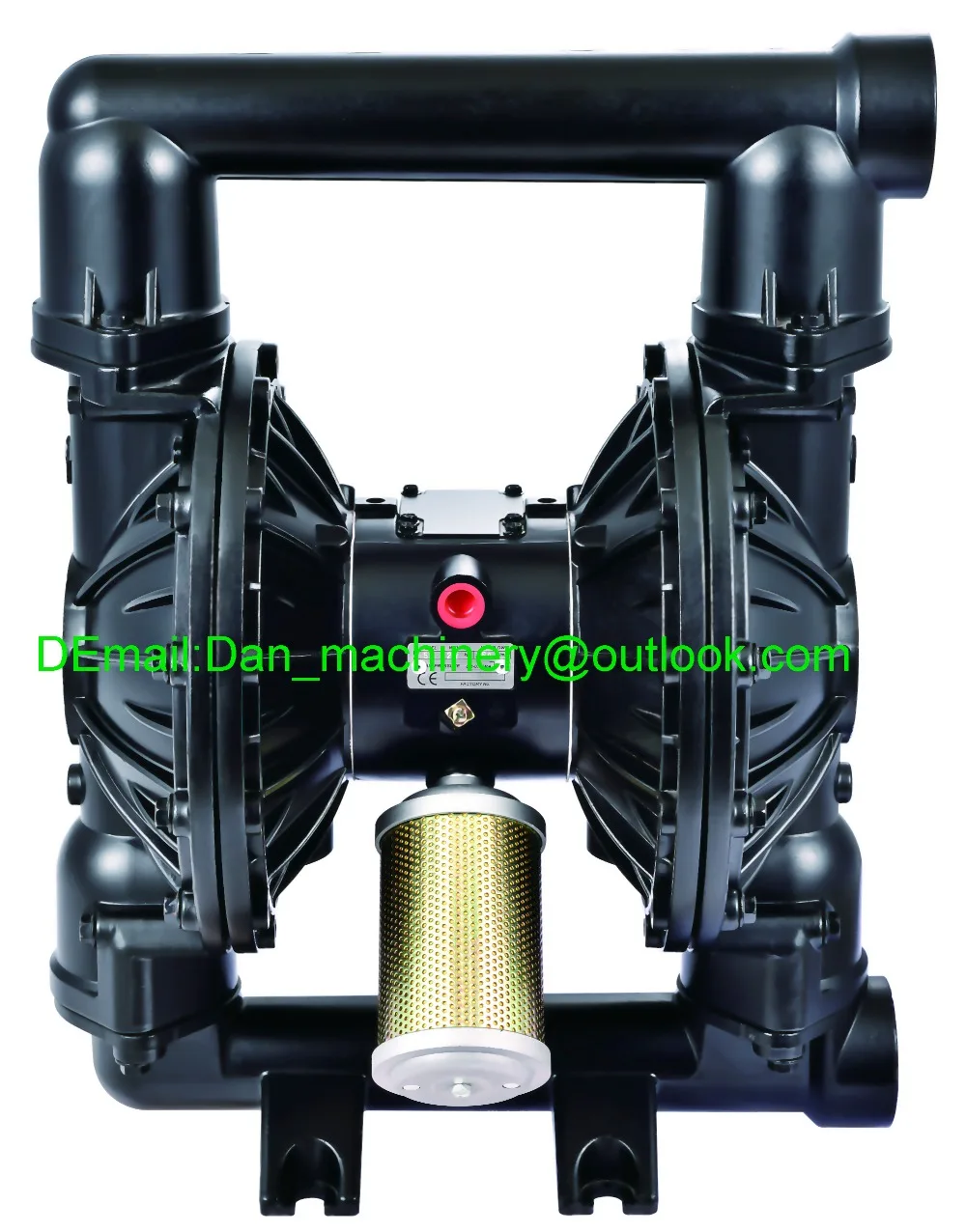 568L/min Aluminum Alloy 0.8Mpa High Pressure Double Way Pneumatic Diaphragm Air Pump