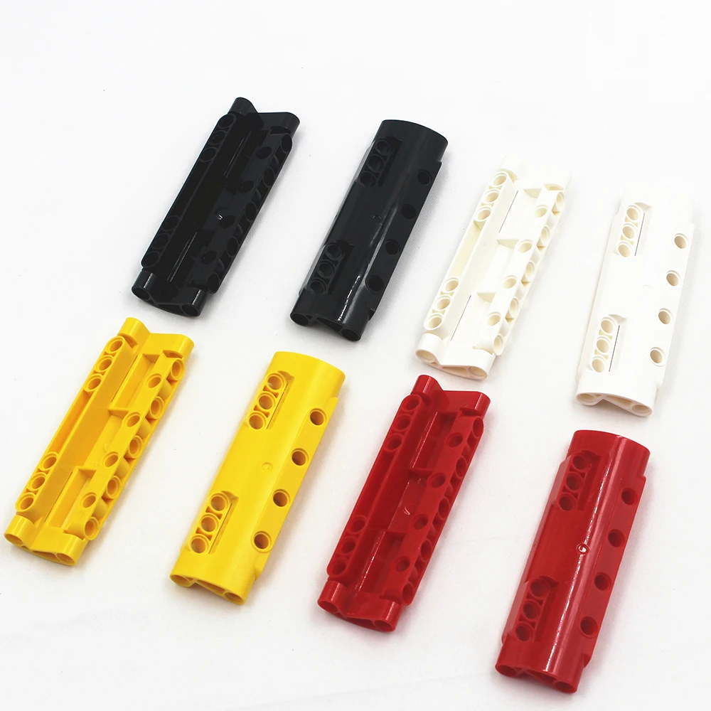 MOC Building Blocks Technical Parts 10pcs Technical BOWED PANEL 3X11X2 DIA4,85 (X19)compatible with Lego 11954 for Kids Toy