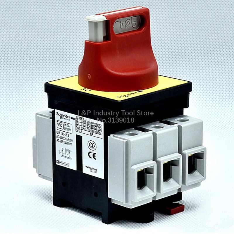 Imagem -04 - Schneider-interruptor de Carga Original 63a 3p