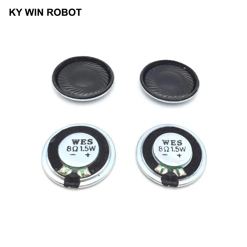 2pcs/lot New Ultra-thin Mini speaker 8 ohms 1.5 watt 1.5W 8R speaker Diameter 30MM 3CM thickness 5MM