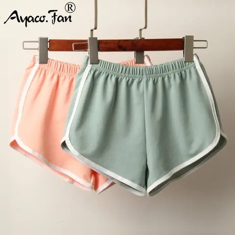 Women Summer Candy Color Shorts Ayaco.Fan
