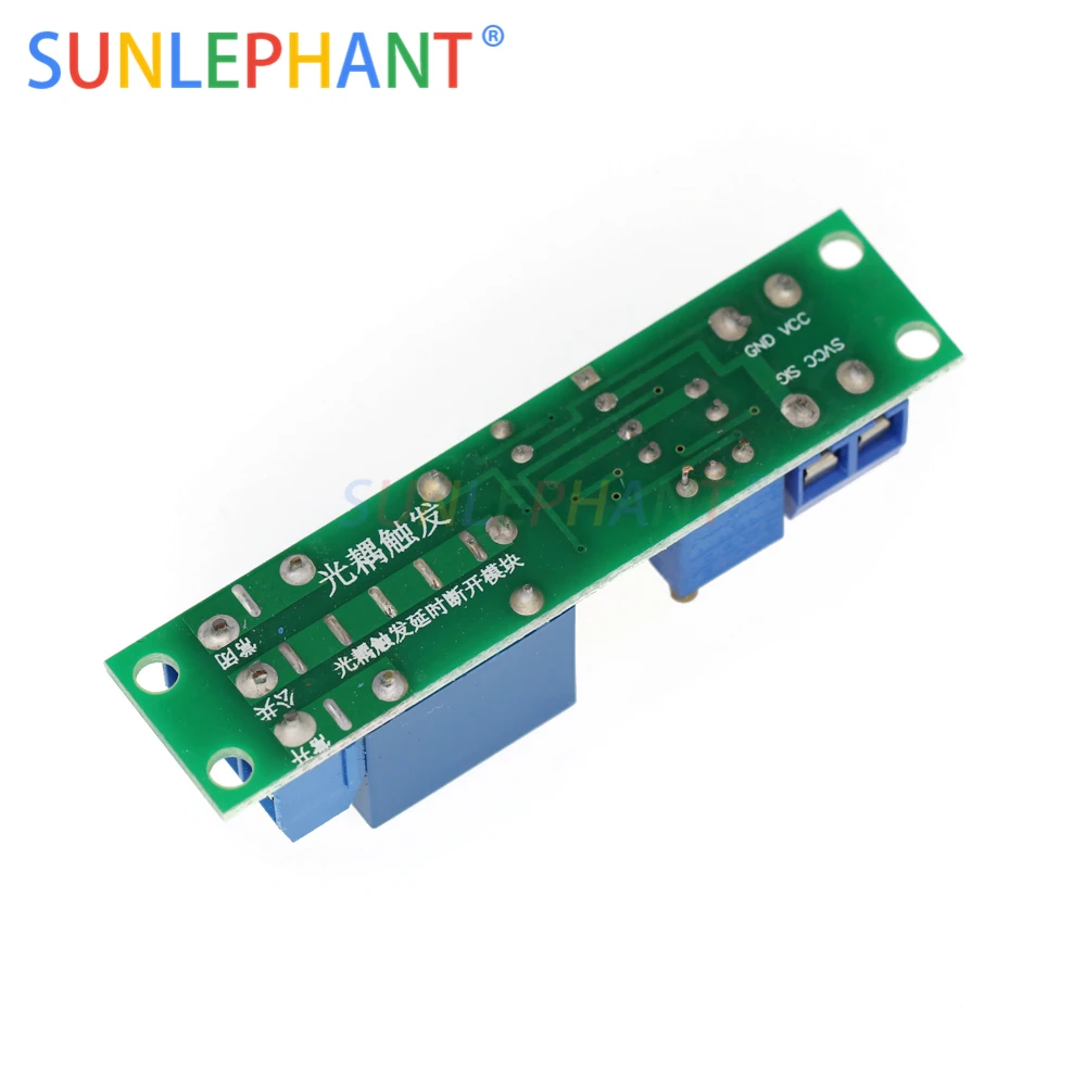 DC 5V 12V regulowany wyzwalacz sygnału wyłącz opóźniacz czasowy przełączniki przekaźnika moduł