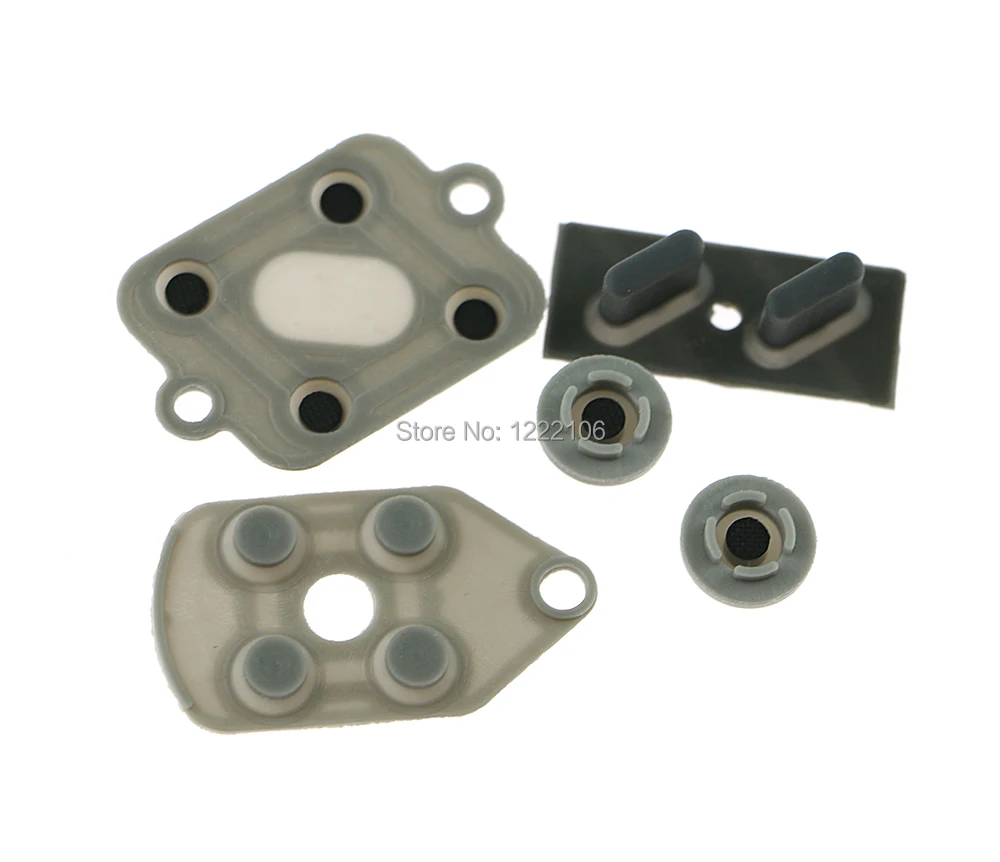 10 zestawów gumek przewodzących do Super NES Nintendo SNES, silikonowe podkładki pod przyciski, naprawa kontrolera do SFC