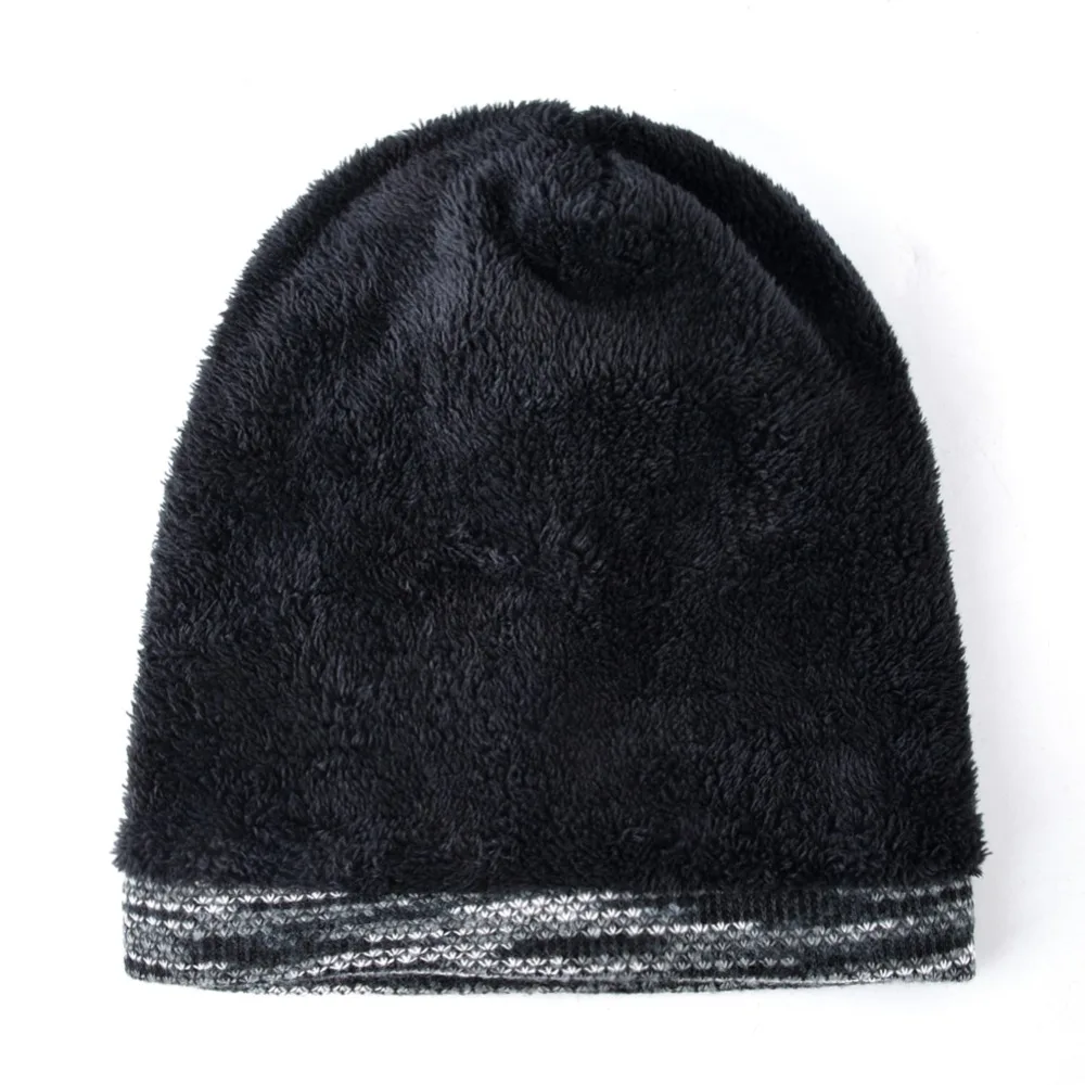 TQMSMYยาวSkulliesถักหมวกฤดูหนาวหมวกอุ่นBeaniesผู้ชายBonnet Plusกำมะหยี่หมวกสำหรับหมวกผู้หญิงbone Gorro