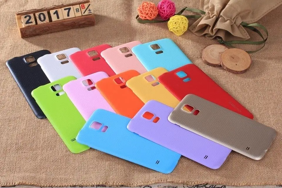 New Pop Original Hard Battery Cover Case for Samsung Galaxy S5 i9600 High Quality Fashion Ultrathin Simplicity for Galaxy S5