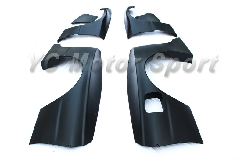 Car Accessories FRP Fiber Glass GTR PD Style Over Fender Fit For 1989-1994 R32 GTR Front / Rear Over Fender Flares Kit