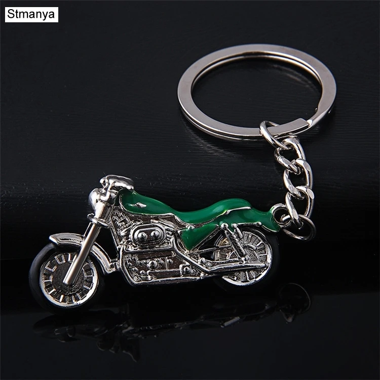 Fashion Mountain Motorcycle Key Chain New model Car Key ring key Holder Charm 3D crafts Party Gift Keychain