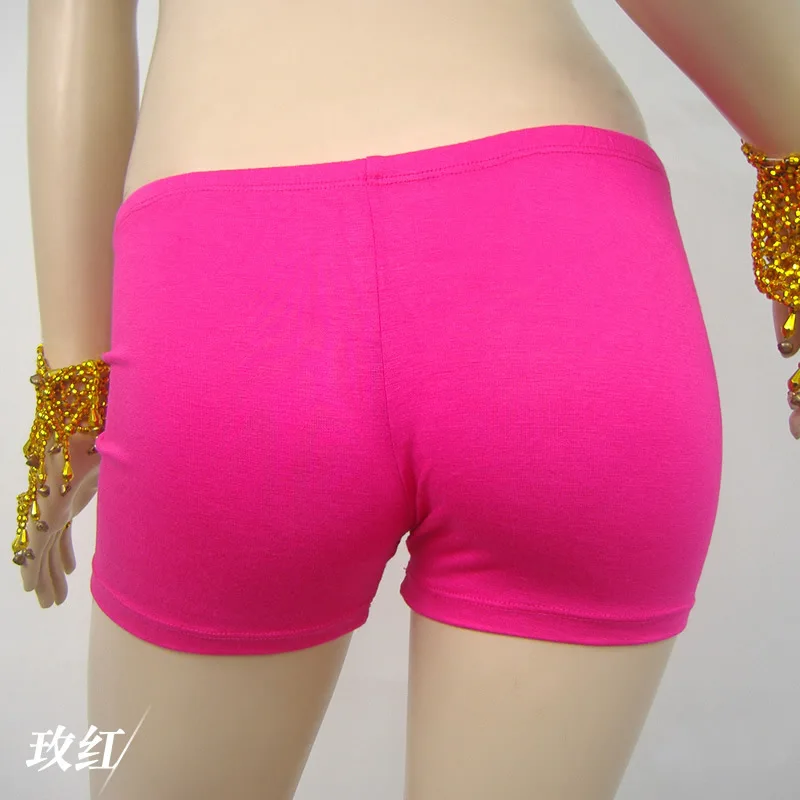 Women Belly Dance Shorts Cotton Safety Underwear Short Pants Tight Leggings 12 Colors Belly Dance Latin Dance Shorts Cotton