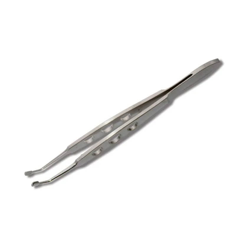 Micros Eyelid Ophthalmic Instruments Two Types Head 10.5CM Double Eyelid Fat Tarsal Gland Physiotherapy Massage Tweezers