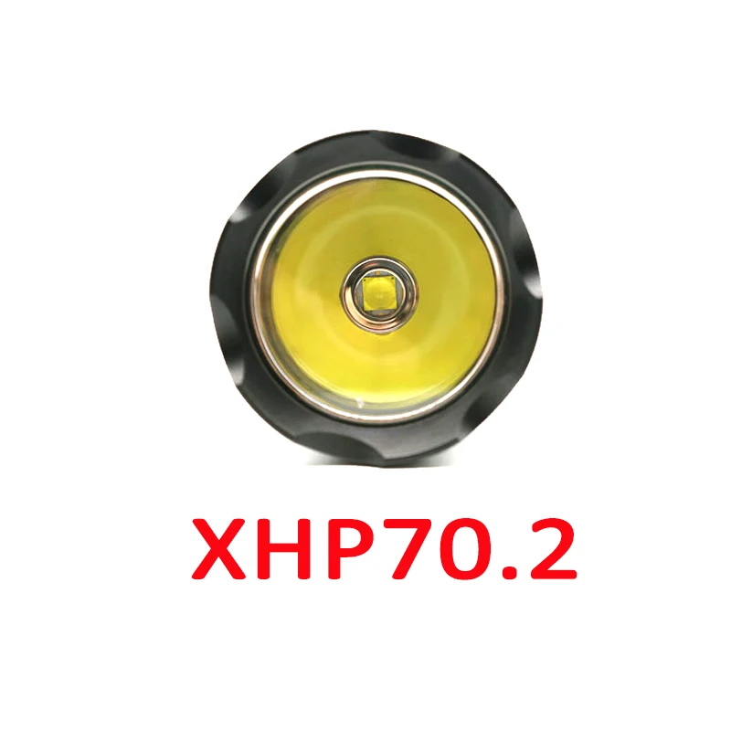 XHP70.2 LED 스쿠버 다이빙 손전등 수중 100M XHP70 다이빙 토치, \