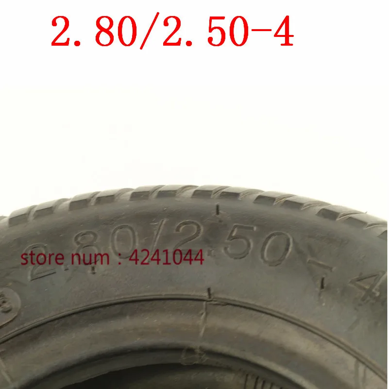 Free shipping Tire 2.80/2.50-4 tyre and  Inner Tube  fits Gas / Electric Scooter ATV Elderly Mobility