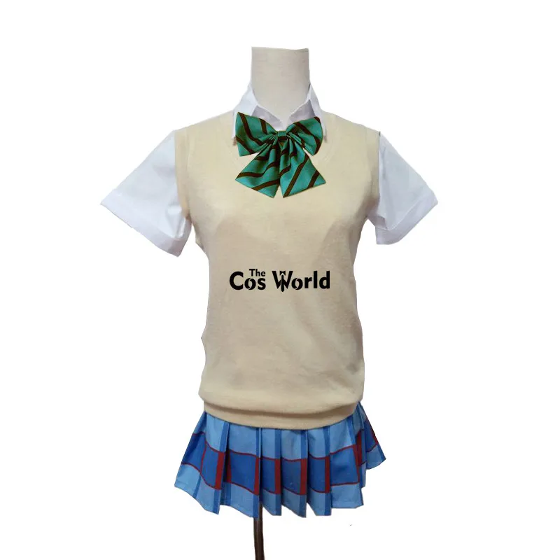 Love Live 9 Roles Sweater Knitwear Vest Tops Shirt Dress School Uniform Outfit Anime Cosplay Costumes