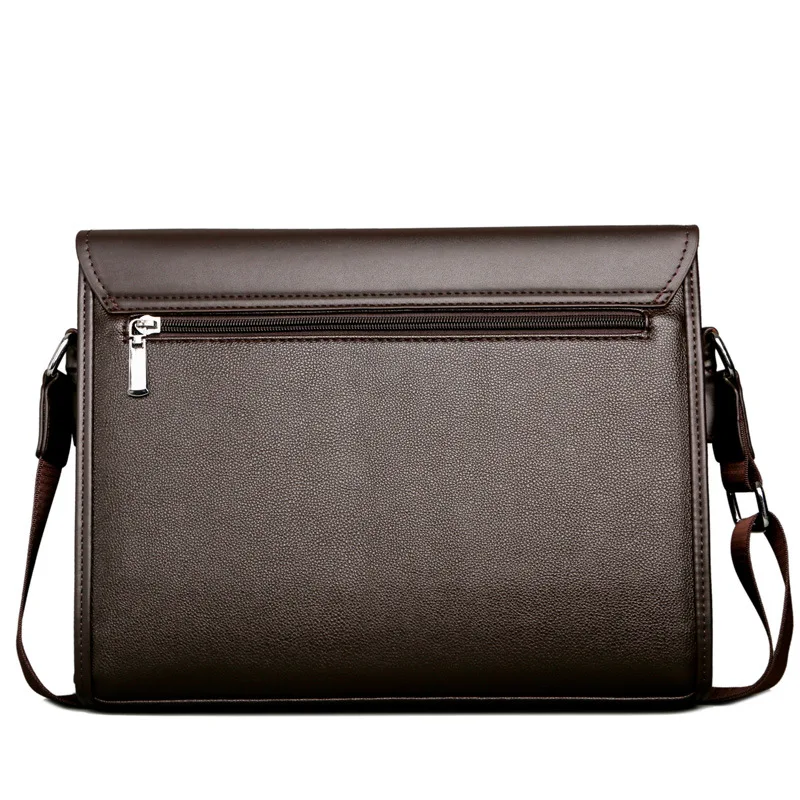 Sac à bandoulière en cuir vintage pour hommes, sac de styliste fashion, mallette d\'affaires, sacoches décontractées