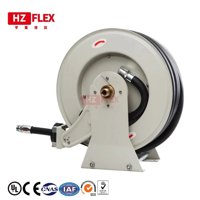 

Automatic refueling machine reel retractable reel 6-inch 1 inch 10 m 15 m refueling tube storage reel