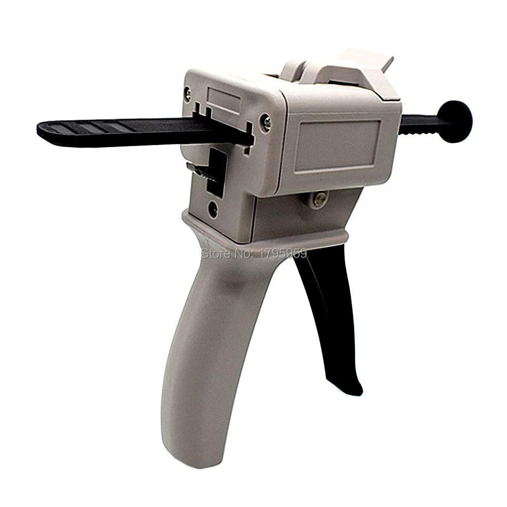 Pistola de pegamento UV Manual, pistola de calafateo de 1 parte, aplicador adhesivo epoxi de 30cc, dispensador de líquido único, herramienta de pistola de pegamento