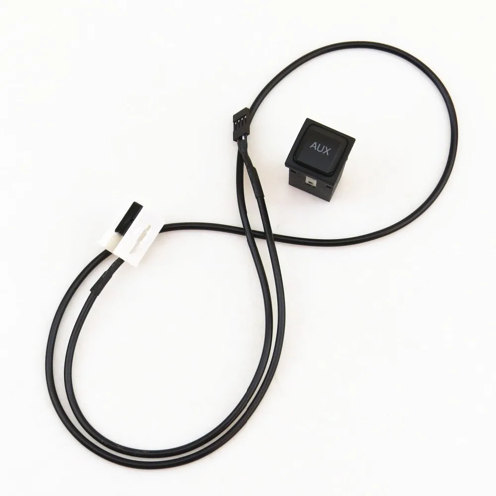 AUX Switch Connection Cable Car Audio Plug For vw Golf 5 MK5 6 MK6 Rabbit Scirocco RCD510 RNS315 5KD 035 724 A 5KD035724A