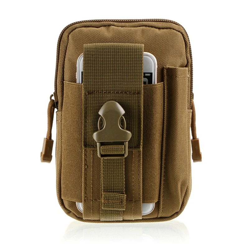 Outdoor Sport Tactical Molle Pouch, Saco da cintura, Caminhadas, Escalada, Camping, Belt Pack, Corrida, Viagem, Caça, Pequeno Bolso