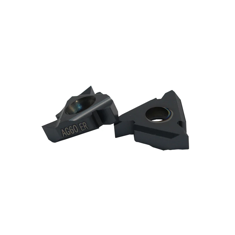 16ER AG60 LDA 10 Uds herramienta de torno de hilo de carburo de tungsteno inserto para cortar acero inoxidable y acero CNC herramienta de torneado